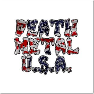 DEATH METAL U.S.A. Posters and Art